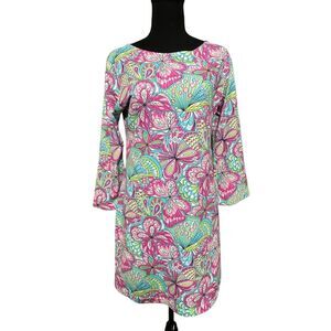 Melly M Womens L/S Greenwich Sheath Dress